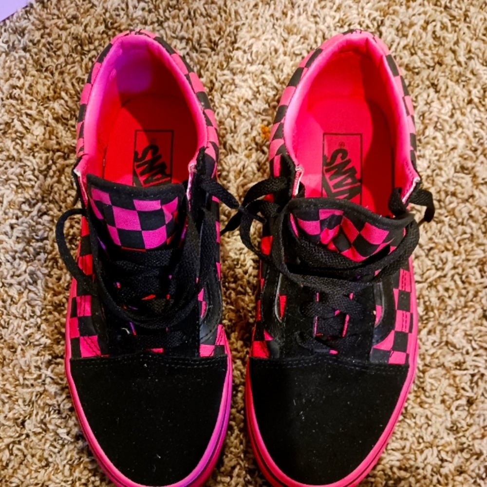 Kids Van's Shoes size 6